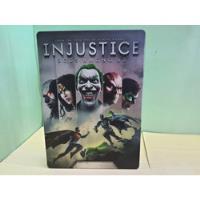 Injustice Gods Among Us Caja Metálica Xbox 360, usado segunda mano   México 