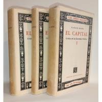 El Capital (3 Tomos) - Carlos Marx / Fce + Sorpresa segunda mano   México 