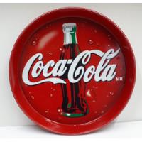 Antigua Charola De  Coleccion  Años 80s Coca Cola 34cm  segunda mano   México 