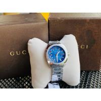 Usado, Belleza De Reloj Gucci De Caballero Fondo Azul  segunda mano   México 