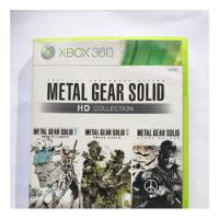 Metal Gear Solid Hd Collection Xbox 360, usado segunda mano   México 