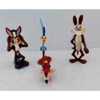 Set Figuras De El Coyote Y El Correcaminos De Huevo Kinder, usado segunda mano   México 