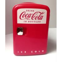Usado, Mini Frigobar Refigerador Portátil Coca Cola Frío/caliente segunda mano   México 