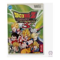 Dragon Ball Z Budokai Tenkaichi 3 Wii Completo  segunda mano   México 