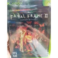 Fatal Frame Ii Crimson Butterfly Para Xbox Clasico Fisico  segunda mano   México 