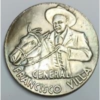 Medalla Replica Francisco Villa Ejército Norte Alpaca Platea, usado segunda mano   México 