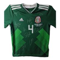 Jersey Selección Mexicana 2018 Firmado, usado segunda mano   México 
