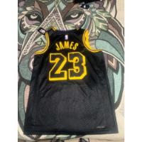 Camiseta Nike Nba Lakers Lebron James Swingman En Negro segunda mano   México 
