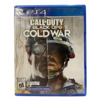 Call Of Duty Black Ops Cold War (seminuevo) - Play Station 4 segunda mano   México 