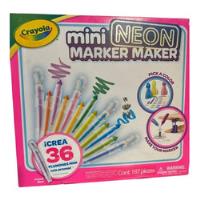 Usado, Crayola Mini Neon Marker Maker Crea Plumones segunda mano   México 