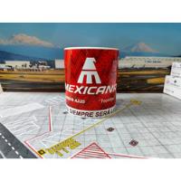 Taza Personalisada  Mexicana Aviacion Grecas Roja segunda mano   México 