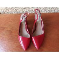 Zapatos Tacones Andrea Para Dama Rojos Usados #23.5 segunda mano   México 