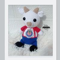 Mascota Chivas De Guadalajara Tejida A Crochet  segunda mano   México 