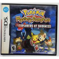 Pokémon Mystery Dungeon Explorers Of Darkness Ds Nintendo Ds segunda mano   México 