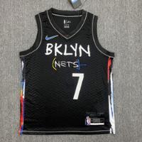 Brooklyn Nets 7# Durant Camiseta Negra segunda mano   México 
