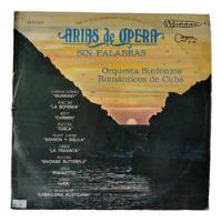 Usado, Disco Lp Antiguo Orquesta Sinfonica Romanticos De Cuba 1979  segunda mano   México 