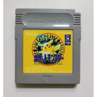 Pokemon Yellow Amarillo Gameboy Original Japonés Gbc segunda mano   México 