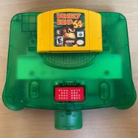 Consola Nintendo 64 Jungle Green + Expansion + Donkey Kong 6 segunda mano   México 