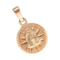 Usado, Medalla De 10k Oro Rosado, Motivo Cristo 0.6 Gramos segunda mano   México 