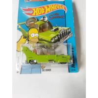 Usadohot Wheels The Simpsons Homero Móvil Verde Car 2013  segunda mano   México 
