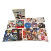Lote 15 Juegos Originales Nintendo Wii+mario Kart + Volante  segunda mano   México 