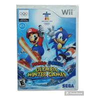 Mario & Sonic At The Olympic Winter Games Sega, usado segunda mano   México 