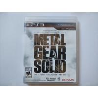 Metal Gear Solid The Legacy Collection Para Ps3 Fisico segunda mano   México 