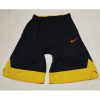 Short Nike Dri Fit Talla L Grande Color Negro Y Amarillo , usado segunda mano   México 