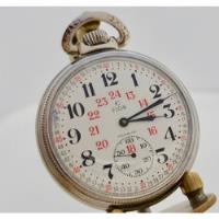 Reloj De Bolsillo Elgin Original Funcionando Ferrocarrilero , usado segunda mano   México 