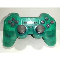 Control Para Sony Playstation 2 Emerald Green Original segunda mano   México 