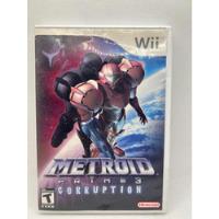 Metroid Prime 3 Corruption Nintendo Wii segunda mano   México 