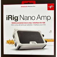 Mini Amplificador E Interface De Audio  Guitarra I Rig Nano, usado segunda mano   México 