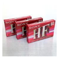  Lote 3 Piezas, Audio Cassete Deck Sony Hf 60 segunda mano   México 