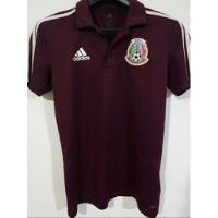 Jersey Tipo Polo Selección Mexicana, adidas, Talla S segunda mano   México 