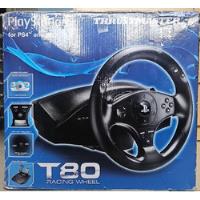 Volante Thrustmaster T80 Playstation 4 + 2 Juegos, usado segunda mano   México 