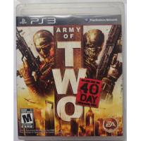 Army Of Two The 40th Day Original Playstation 3 segunda mano   México 