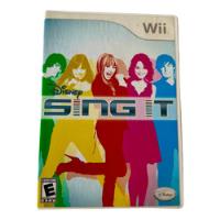 Disney Sing It (nintendo Wii, 2008) - Con Caja segunda mano   México 