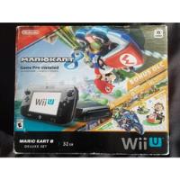 Consola Nintendo Wii U Negro 32gb + Caja + Mario Kart 8 segunda mano   México 