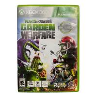 Plants Vs Zombies Garden Warfare - Platinum Hits - Xbox 360, usado segunda mano   México 