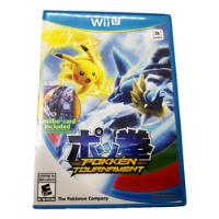 Pokken Tournament Wii U 1ra Tarjeta Amiibo Shadow Mewtwo segunda mano   México 