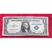 Billete 1 Dolar De 1935, Sello Azul  segunda mano   México 