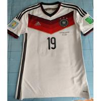 Jersey Alemania 2014 Versión Jugador Adizero, Talla L segunda mano   México 