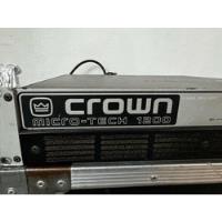Amplificador Crown Micro-tech  1200, usado segunda mano   México 