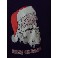 Usado, Camisa Playera Santa Claus Black Negra Navidad Christmas segunda mano   México 