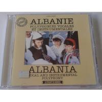 Albanie Polyphonies Vocales Et Instrumentale Cd Frances 1988 segunda mano   México 