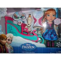 Frozen Anna Con Trineo Y Olaf segunda mano   México 