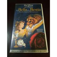 Vhs La Bella Y La Bestía Edición Especial De Colección  segunda mano   México 