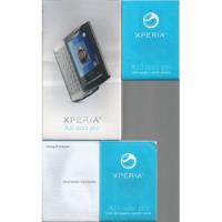 Usado, Caja Para Celular Sony  Xperia X10 Mini Pro + Folletos Españ segunda mano   México 