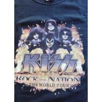 Kiss - Rock The Nation Tour Mexico 2004 Playera  segunda mano   México 