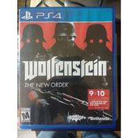 Wolfenstein The New Order Ps4 -- The Unit Games, usado segunda mano   México 